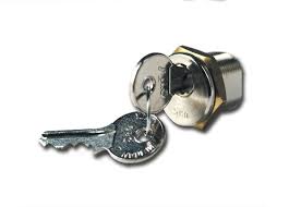 Bezpečnostný odblokovací kľúč, s cylindrickým zámkom a DIN vložkou