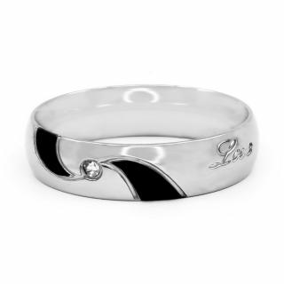 Dámsky snubný prsteň REAL LOVE S3228 Veľkosť: 5 (EU: 49 - 51)