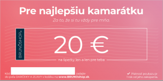 Elektronický poukaz PRE KAMARÁTKU 20 €