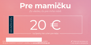 Elektronický poukaz PRE MAMIČKU 20 €