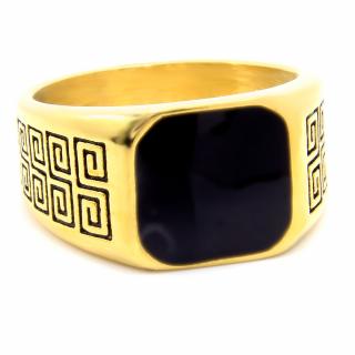 Masívny pánsky prsteň GOLD S2698 Veľkosť: 10 (EU: 61,5 - 63,5)