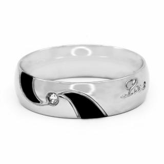 Pánsky snubný prsteň REAL LOVE S3229 Veľkosť: 7 (EU: 54 - 56)