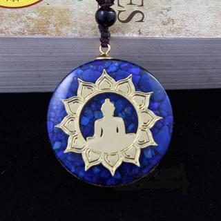 BudNej amulet ŽIVOTNÁ ENERGIA a DUCHOVNÁ SILA z lapis lazuli MN6001