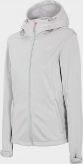 Dámská softshellová bunda 4F SFD300 Světle šedá Farba: Sivá, Veľkosť: M