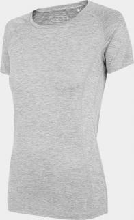 Dámské funkční tričko Outhorn TSDF600 Šedé Farba: Sivá, Veľkosť: XL