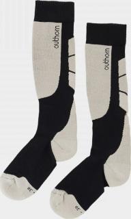Dámske lyžiarske ponožky Outhorn OTHAW22UFSOF009 čierna Barva: Černá, Velikost: 35-38