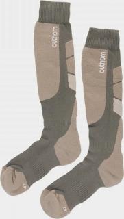 Dámske lyžiarske ponožky Outhorn OTHAW22UFSOF009 hnedá Barva: Hnědá, Velikost: 35-38