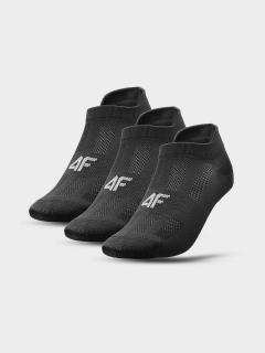 Dámske ponožky 4F SOD213 Čierne (3 Páry) Farba: Čierna, Veľkosť: 35-38