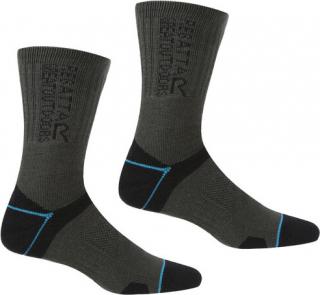Dámske ponožky Regatta RWH043 BlisterProtect II 82g sivé Farba: Sivá, Veľkosť: 36-38