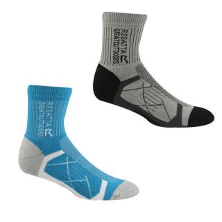 Dámske ponožky Regatta RWH047 Ladies 2pk Sock H8S Farba: Farebná, Veľkosť: 39-42