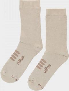 Dámske trekingové ponožky Outhorn OTHAW22UFSOU011 biela Barva: Bílá, Velikost: 35-38