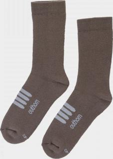 Dámske trekingové ponožky Outhorn OTHAW22UFSOU011 hnedá Barva: Hnědá, Velikost: 35-38