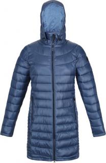 Dámsky kabát Regatta RWN230 Andel III 8PQ tmavomodrý Farba: Modrá, Veľkosť: 34