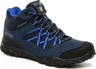 Detská trekingová obuv Regatta Edgepoint Mid JNR BKD Farba: Modrá, Veľkosť: 31