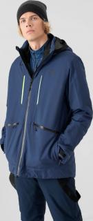 Pánska lyžiarska bunda 4F H4Z21-KUMN009 tmavo modrá Farba: Modrá, Veľkosť: XXL