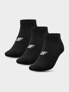 Pánske členkové ponožky 4F SOM301 Čierne (3 páry) Farba: Čierna, Veľkosť: 39-42