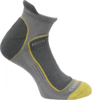 Pánske funkčné ponožky Regatta RMH030 TRAIL RUNNER Sivá Farba: Sivá, Veľkosť: 43-47