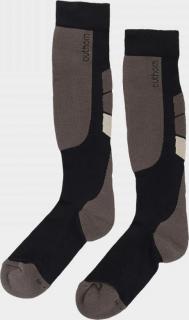 Pánske lyžiarske ponožky Outhorn OTHAW22UFSOM010 hnedá Barva: Hnědá, Velikost: 39-42