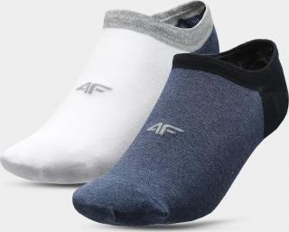 Pánske ponožky 4F SOM200 Biele, modré Farba: Béžová, Veľkosť: 39-42