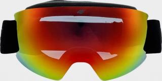 Pánske snowboardové okuliare 4FAW22AGOGM014 čierne Barva: Černá, Velikost: one size