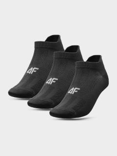 Pánske športové ponožky 4F SOM213 Čierne (3 páry) Farba: Čierna, Veľkosť: 39-42