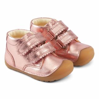 BUNDGAARD Detské celoročné topánočky Petit Strap Blonde BG101164-305 Rose Gold 20, Ružová