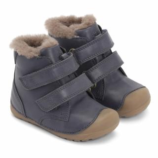 Bundgaard detské zimné topánky PETIT Mid Lamb II BG303258DG-519 Navy Tm.modrá 20, tmavo modrá