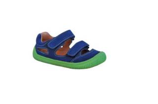 Detské barefoot sandálky Protetika Berg Denim 34, Modrá