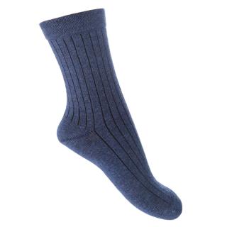 Dětské bavlněné ponožky Emel - Tm.Modré - SBO 100-82 23 - 26, Modrá