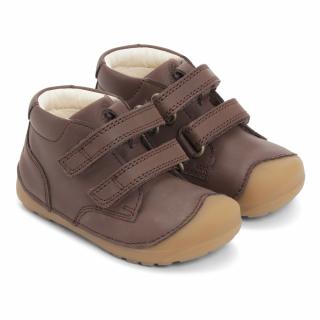 Detské celoročné topánočky BUNDGAARD Petit Strap BG101068-201 Brown 22, Hnedá
