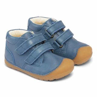 Detské celoročné topánočky BUNDGAARD Petit Strap BG101068-635 Petrolejová 18, Petrolejová