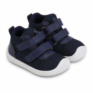 Detské celoročné topánočky BUNDGAARD The Walk Sport TEX BG101188W-535 modrá 34, Fialová