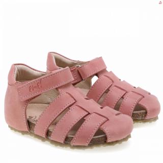 Detské kožené sandále E2664-7 Ružová 27, Ružová