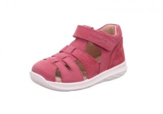 Detské kožené Sandále Superfit BumbleBee 1-000392-55 ružová 21, Ružová