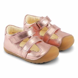 Detské kožené sandálky Bundgaard Petit Summer BG202173-305 Rose Gold 20, Ružová