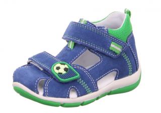 Detské letné sandálky Freddy 6-00144-80 Modrá - SUPERFIT 19, Modrá