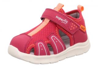 Detské Sandále Superfit Wave 1-000478-50 ružová 19, Ružová