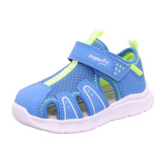 Detské Sandále Superfit Wave 1-000478-8400 bledo modrá 19, Bledo modrá