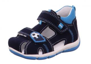 Detské sandálky Superfit Freddy 0-800144-81 Modrá - SUPERFIT 18, Modrá