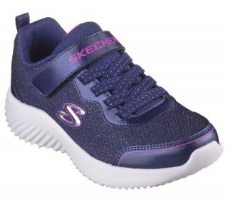 Detské tenisky Skechers BOUNDER - GIRLS GROOVE navy 303528L/NVY 30, tmavo modrá