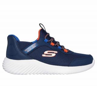 Detské topánky Skechers SLIP-IN Bounder BRISK BURST Navy 403822L/NVBL 28, Modrá