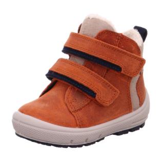 Detské zimné topánky Superfit Groovy 1-06312-5400 Oranžová 19, Oranžová