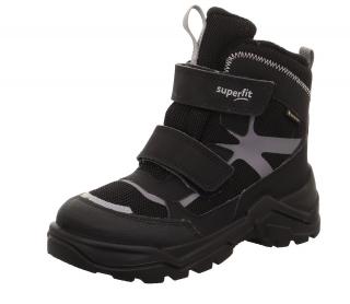 Detské zimné topánky SUPERFIT SNOWMAX 1-002022-0000 s GORE-TEX 28, Čierna