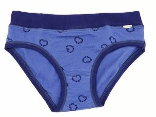 Dievčenské nohavičky Rio | Pleas | modrá s potlačou | 177185-800 128, Modrá