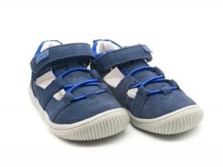 Protetika Barefoot Detské sandálky KENDY DENIM 22, Modrá
