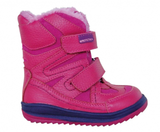 Protetika - Dievčenské zimné topánky Fari Fuxia 20, Ružová