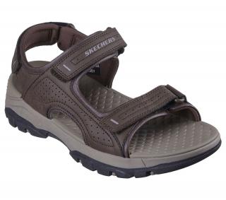 Skechers Panské Sandále TRESMEN GARO Chocolate 204105/CHOC 40, Čokoládová