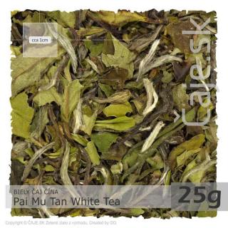 BIELY ČAJ China Pai Mu Tan White Tea – Biela pivonka (25g)