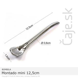 Bombila kovová Montado mini (12,5cm)