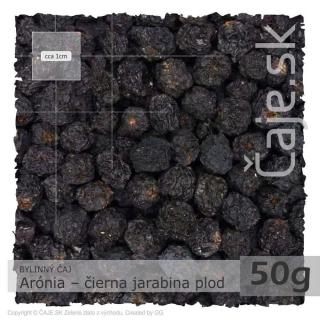 BYLINNÝ ČAJ Čierna jarabina (Arónia) - plod (50g)